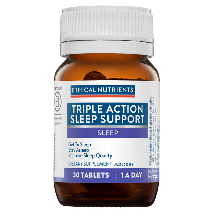 Ethical Nutrients Sleep - Triple Action Sleep Support Tablets 30