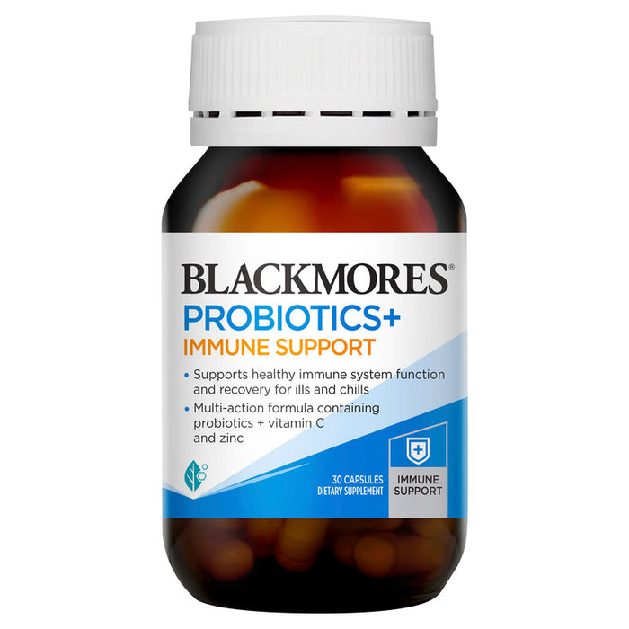 BLACKMORES Probiotics+ Immune Support Capsules 30