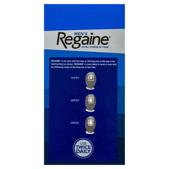 Regaine for Men Extra Strength FOAM 240g - 4 Months Supply