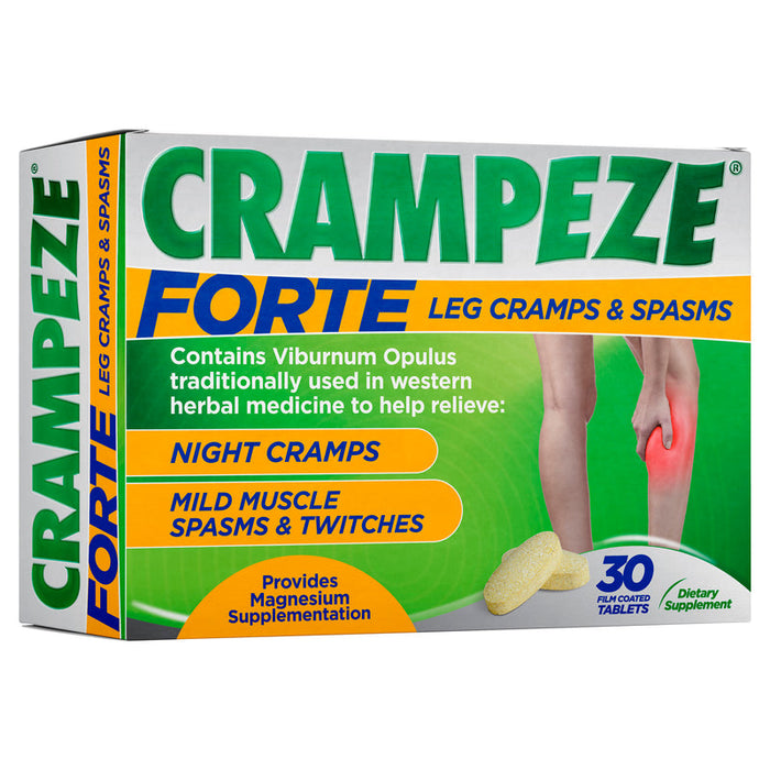 CRAMPEZE Forte Leg Cramps & Spasms Night Tablets 30