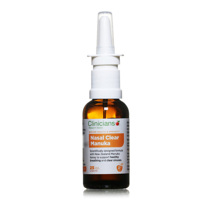 Clinicians Nasal Clear Manuka Spray 25ml