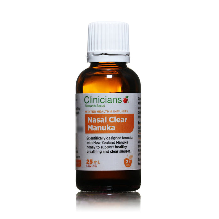 Clinicians Nasal Clear Manuka Spray 25ml