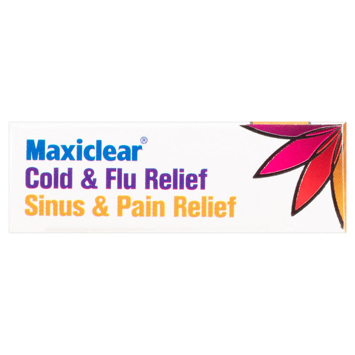 MAXICLEAR Cold & Flu Sinus & Pain 30