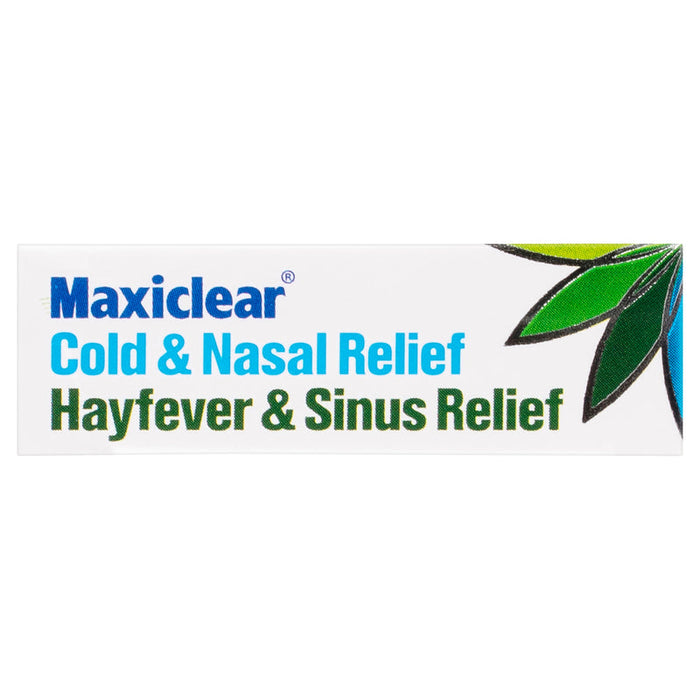 Maxiclear Cold & Nasal Relief Hayfever & Sinus Relief Tablets 30