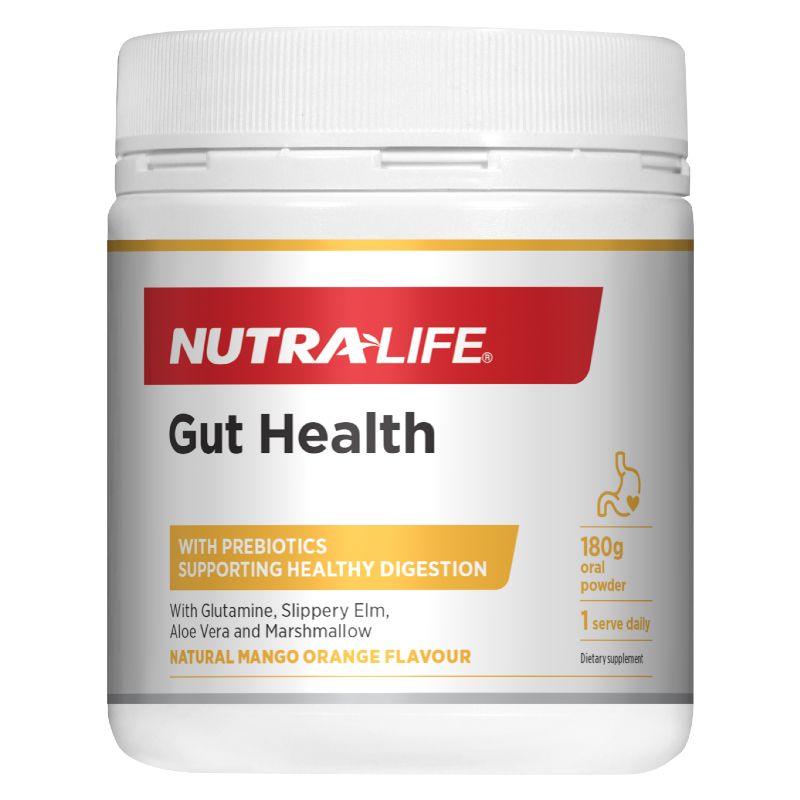 Nutralife Gut Health Oral Powder 180g - Mango Orange