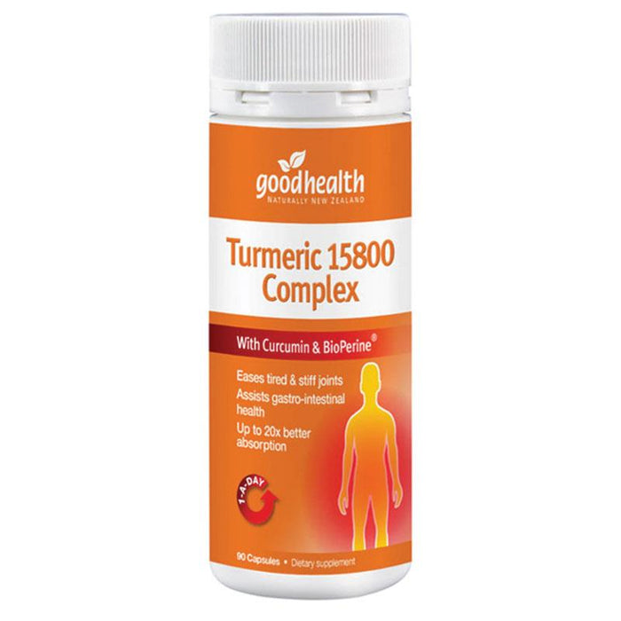 Good Health Turmeric 15800 Complex Capsules 90