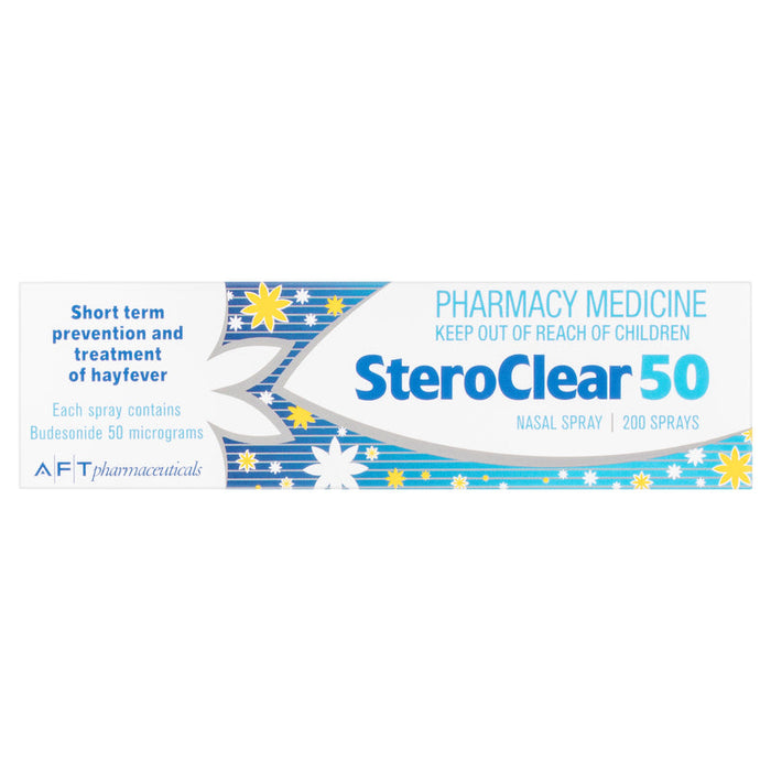 SteroClear Nasal Spray 50mg 200 Sprays