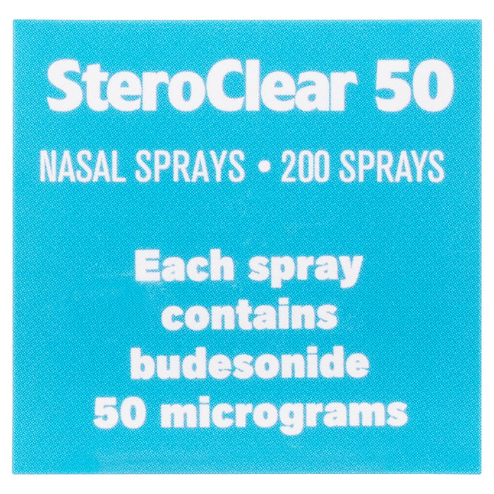 SteroClear Nasal Spray 50mg 200 Sprays