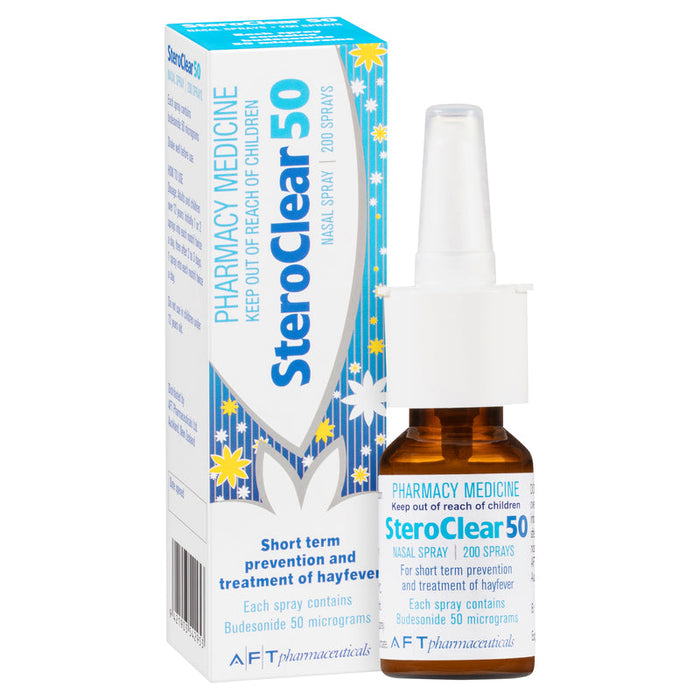 SteroClear Nasal Spray 50mg 200 Sprays