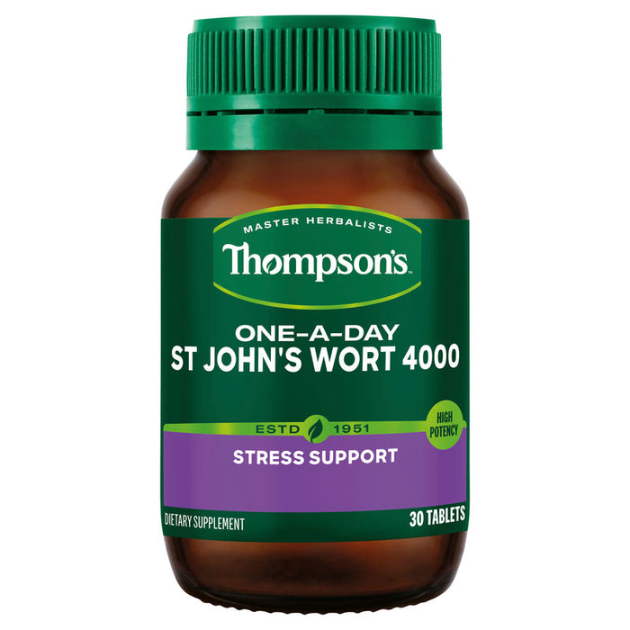 Thompsons St Johns Wort 4000 One-a-Day Tablets 30