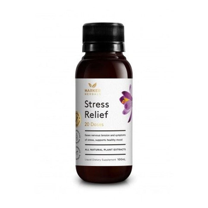 Harker Herbals Stress Relief 100ml - Be Well