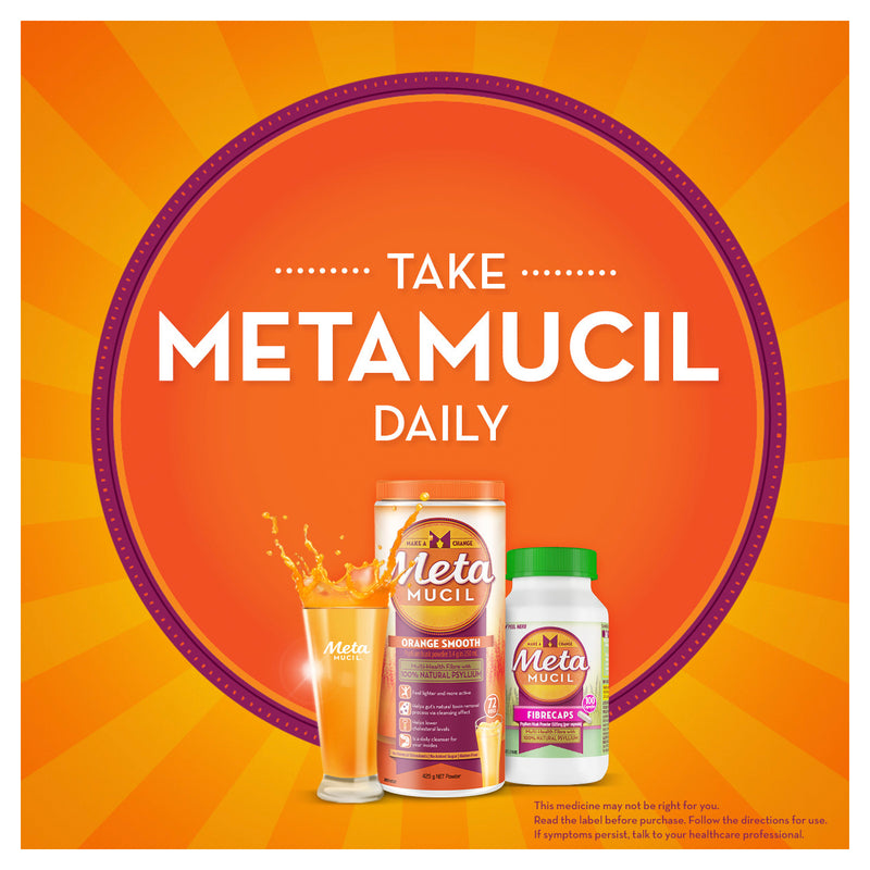 Metamucil Orange Smooth Powder 673g
