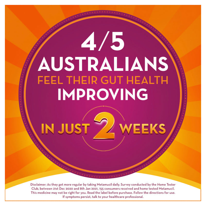 Metamucil Orange Smooth Powder 673g