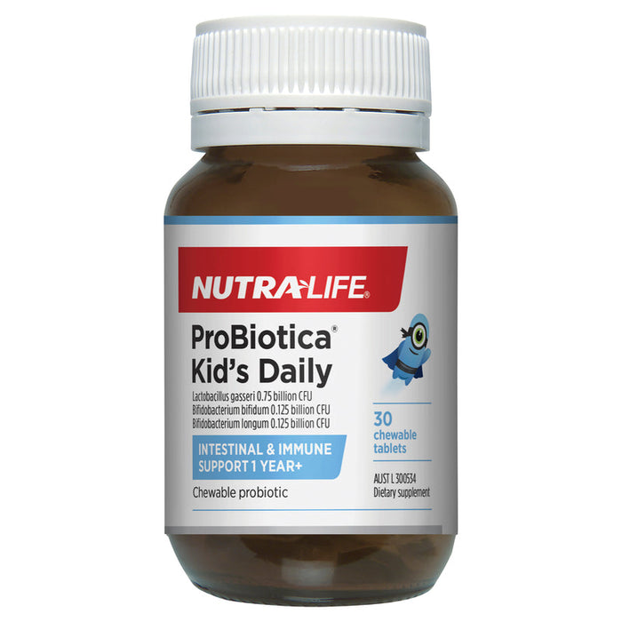 Nutralife ProBiotica Kids Daily Chewable Tablets 30