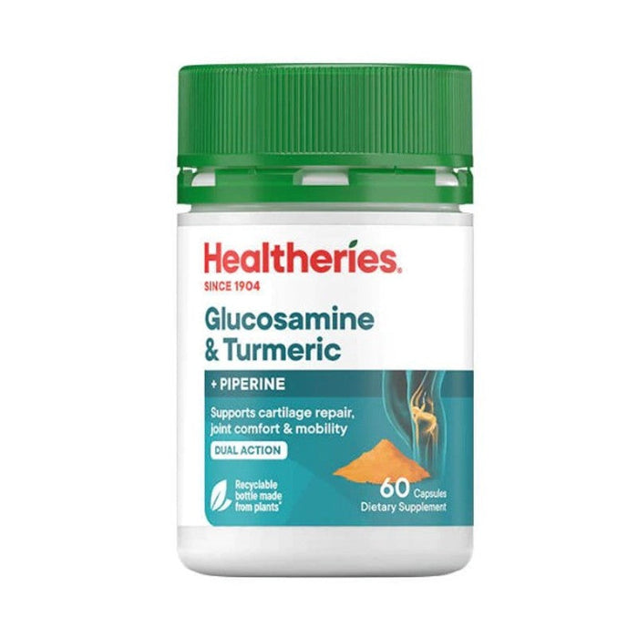 Healtheries Glucosamine & Turmeric Capsules 60