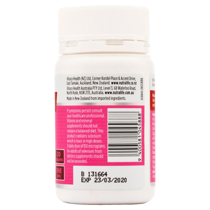 Nutralife Womens Multi Capsules 30