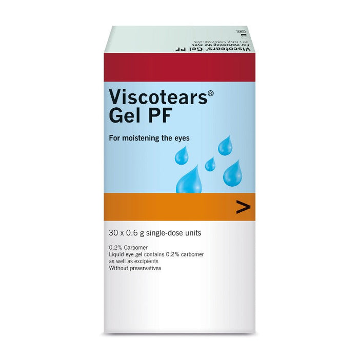 Viscotears Gel PF 30x0.6g singles