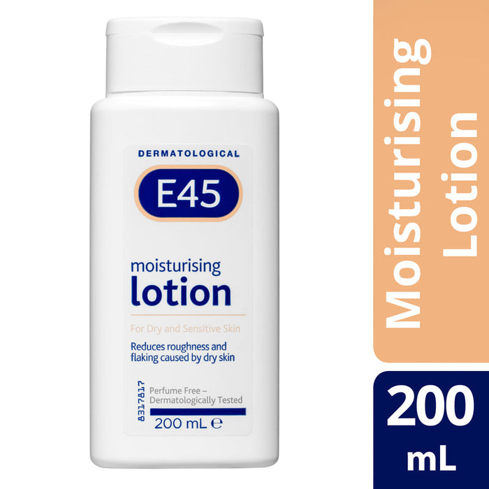 E45 Moisturising Lotion for Dry skin 200mL