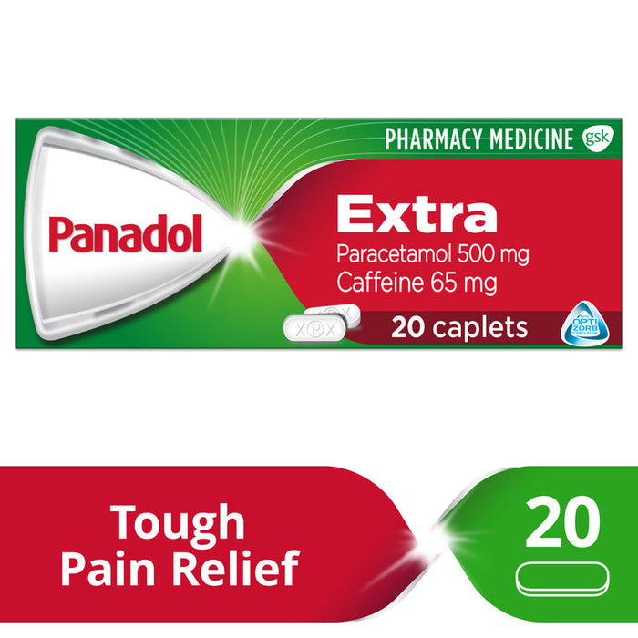 PANADOL Optizorb Extra Caplets 20