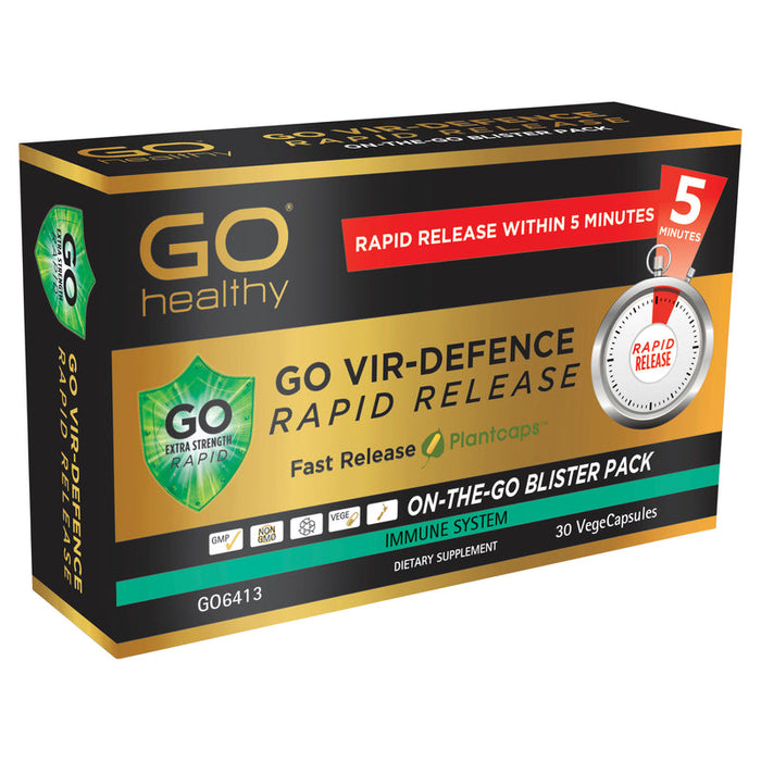 GO Healthy GO Vir-Defence Rapid Release Capsules 30