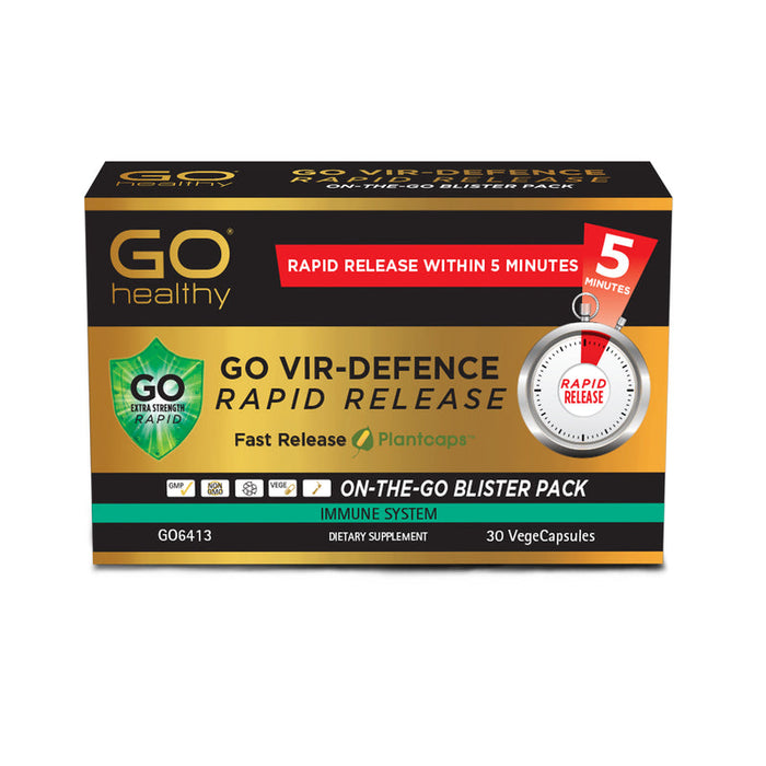 GO Healthy GO Vir-Defence Rapid Release Capsules 30