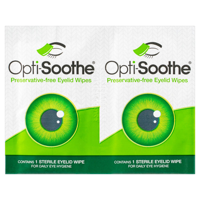 Opti-Soothe EYELID WIPES 20s