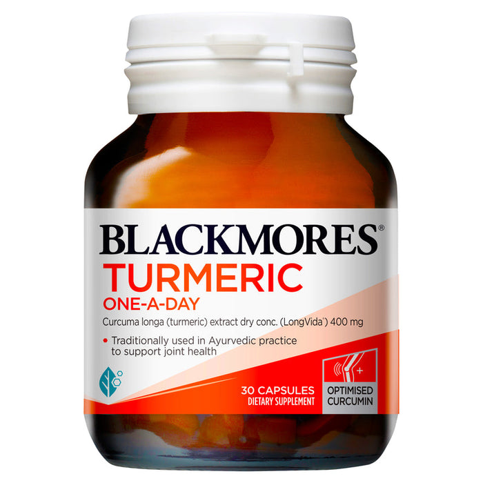 Blackmores Turmeric One-A-Day Tablets 30