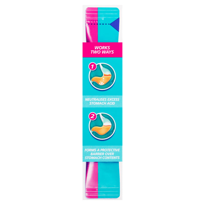 Gaviscon DUAL ACTION Liquid Sachets 12x10ml - Peppermint