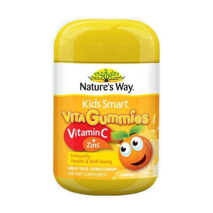 Natures Way NZ - Kids Smart Vita Gummies Vitamin C + Zinc 60