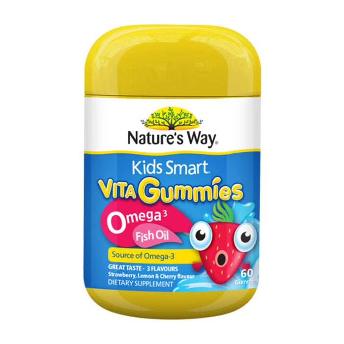 Natures Way NZ - Kids Smart Vita Gummies Omega-3 Fish Oil 60