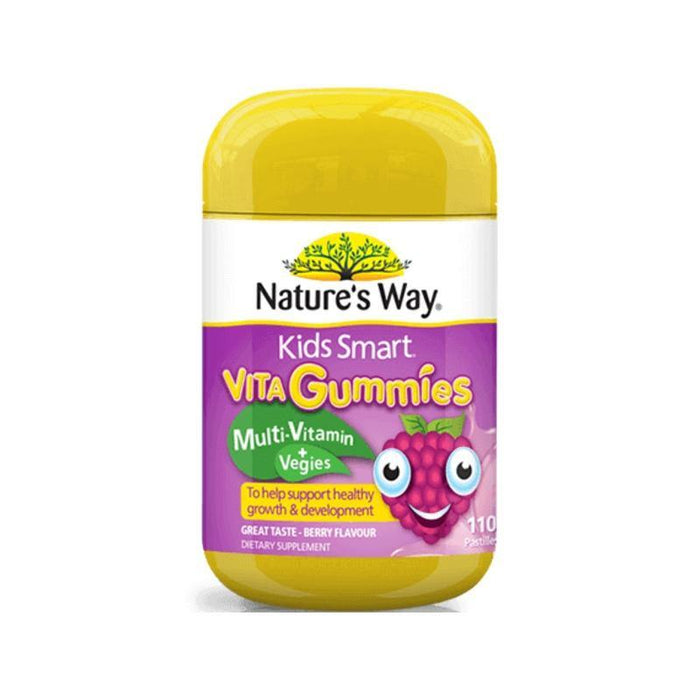 Natures Way NZ - Kids Smart Vita Gummies Multi-Vitamin + Veges 110