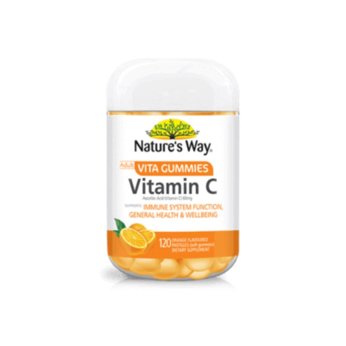 Natures Way NZ - Adult Vita Gummies Vitamin C 120 - Orange