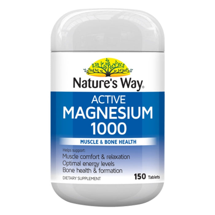 Natures Way NZ - Active Magnesium Tablets 150