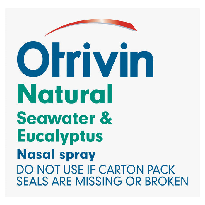 Otrivin Natural Seawater & Eucalyptus Spray 20ml