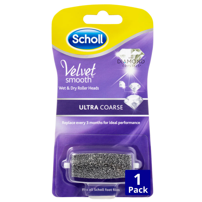 Scholl Velvet Smooth Ultra Coarse Refill 1 Pack