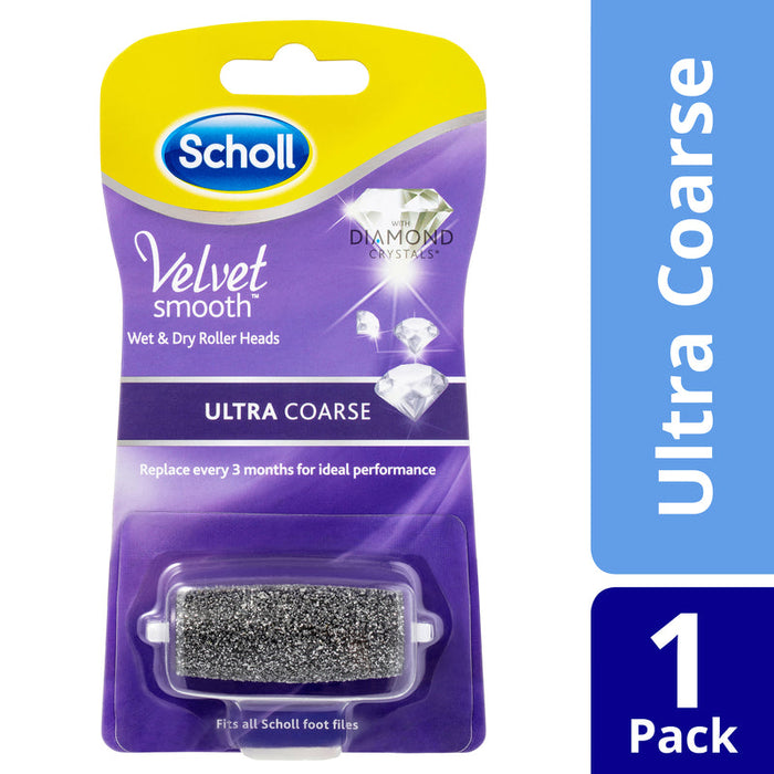 Scholl Velvet Smooth Ultra Coarse Refill 1 Pack