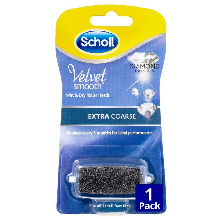 Scholl Velvet Smooth Extra Coarse Refill 1 Pack