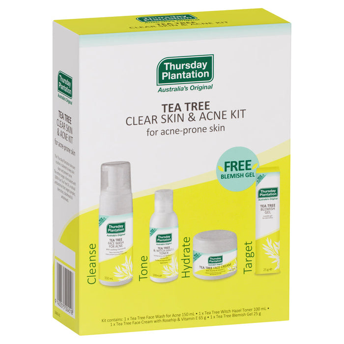 Thursday Plantation Tea Tree Clear Skin & Acne Kit