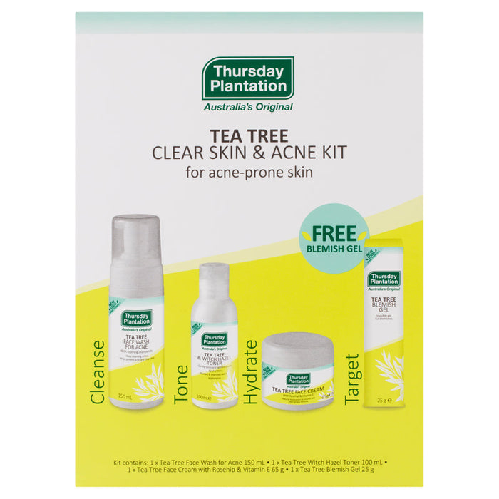 Thursday Plantation Tea Tree Clear Skin & Acne Kit