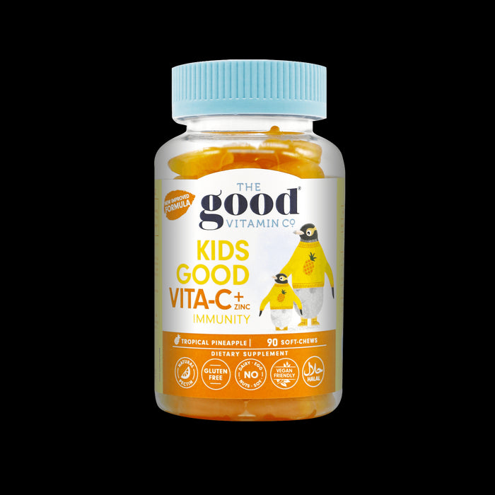 The Good Vitamin CO Kids Good Vita-C + Zinc Immunity Soft Chews 90 - Tropical Pineapple