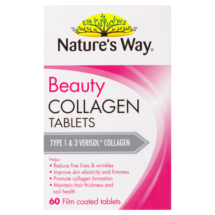 Natures Way NZ - Beauty Collagen Tablets 60