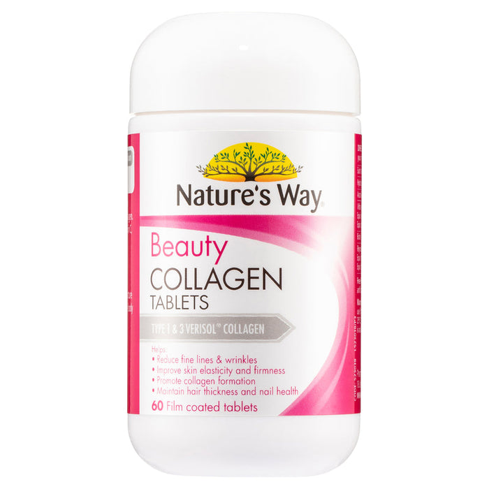 Natures Way NZ - Beauty Collagen Tablets 60