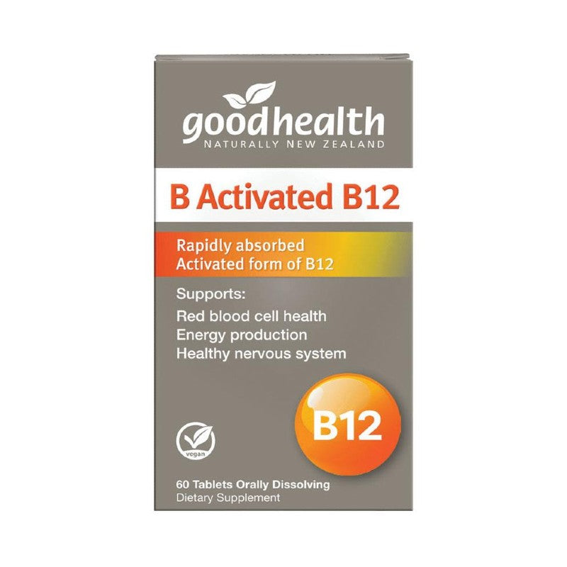 Good Health B Activated B12 Orally Dissolving Tablets 60