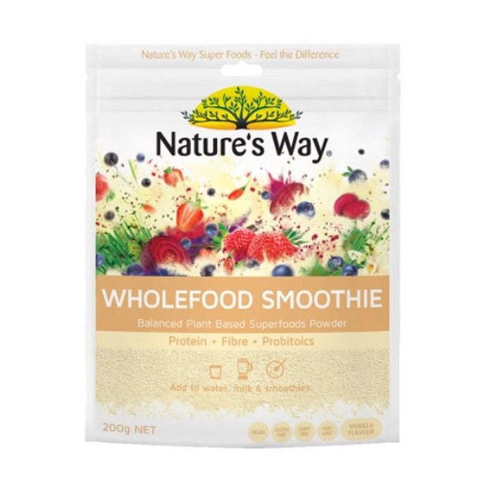 Natures Way NZ - Wholefood Smoothie Vanilla 200g