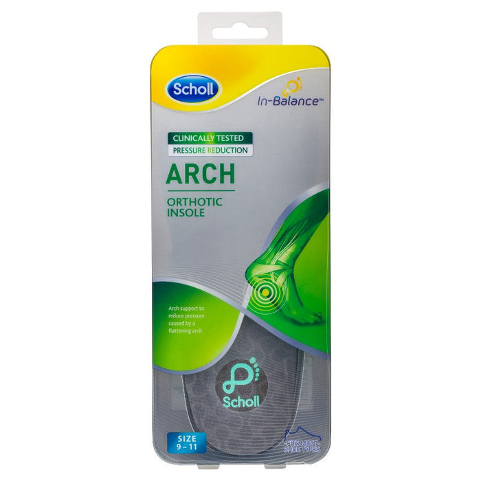 Scholl In-Balance Insole Ball Of Foot And Arch - Large