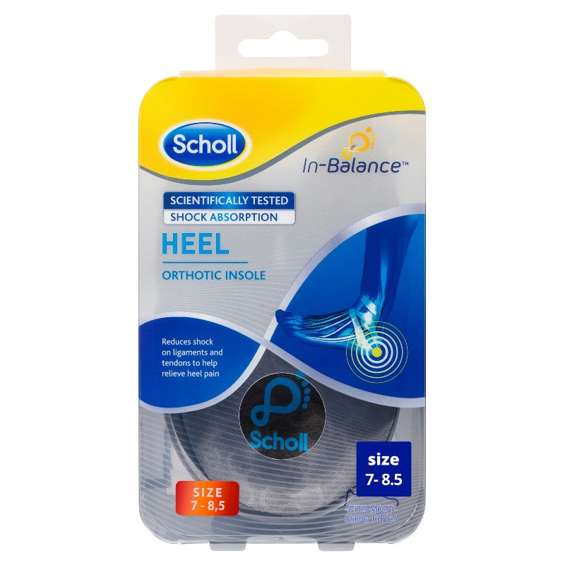 Scholl In-Balance Insole Heel And Ankle - Medium
