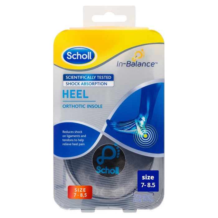 Scholl In-Balance Insole Heel And Ankle - Medium