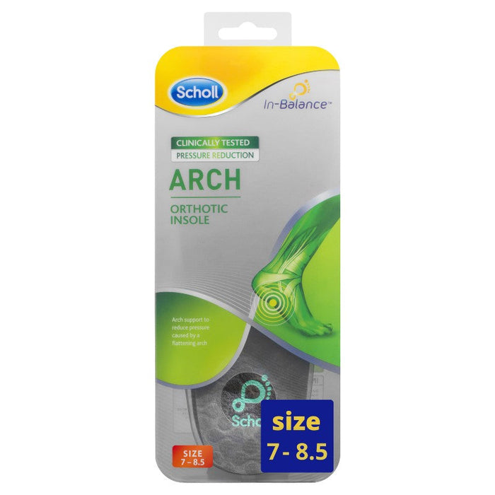 Scholl In-Balance Insole Ball of Foot and Arch - Medium