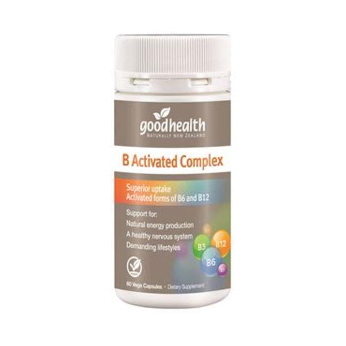 Good Health B Activated Complex Vege Capsules 60