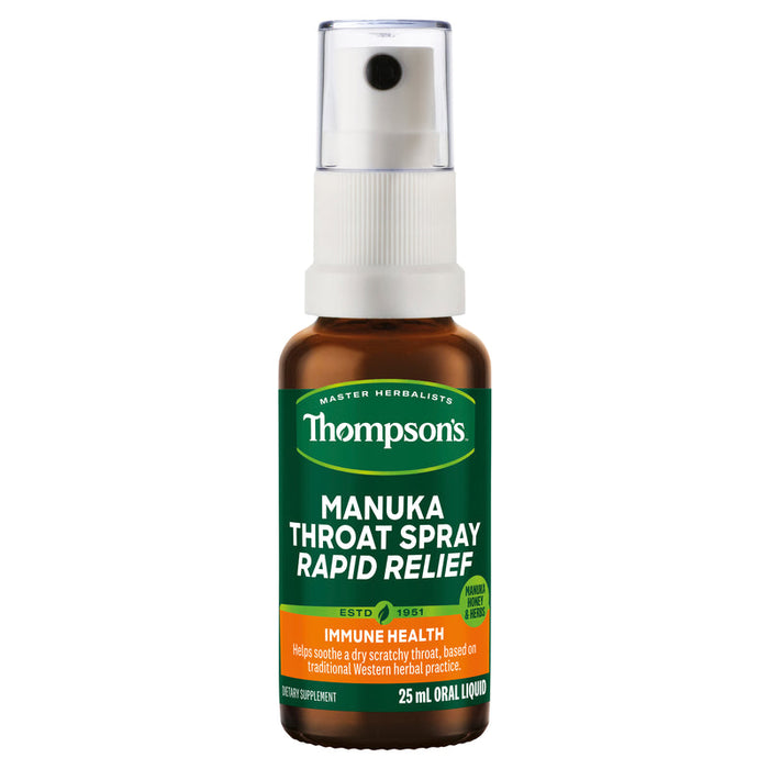 Thompsons Manuka Throat Spray Rapid Relief 25ml